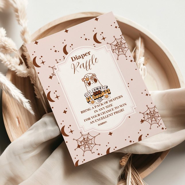 Cartão De Informações Grooveen Halloween Pequeno Bebê Raffle Diapper (Criador carregado)