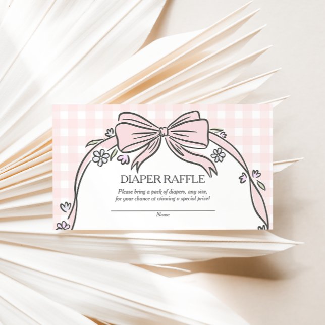 Cartão De Informações Here's the Scoop Pink Ice Cream Sundae Baby Shower (Criador carregado)