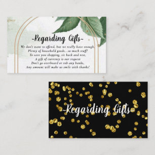 Cartão De Informações Honestione Wishing well Card