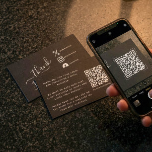 Cartão De Informações Ícones brancos nas mídias sociais obrigado descont