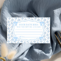 Ideias Noturnas de Data do Chá de panela Azul