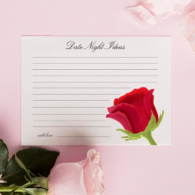 Cartão De Informações Ideias noturnas de data do Chá de panela legado (Criador carregado)