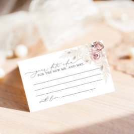 Cartão De Informações Ideias Noturnas de Data do Chá de panela Moderno D