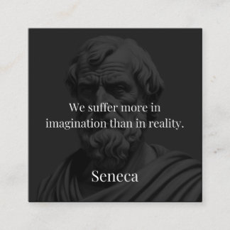 Cartão De Informações Imagination and Suffering: Seneca on Perception
