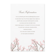 Inserto de Casamento Blissful Branches