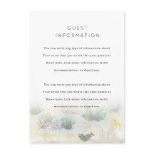 Inserto de Casamento Paisagem do Deserto