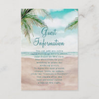 Island Breeze Tropical Beach Wedation Information