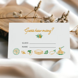 Cartão De Informações Isso é mais russo italiano adivinha quantas