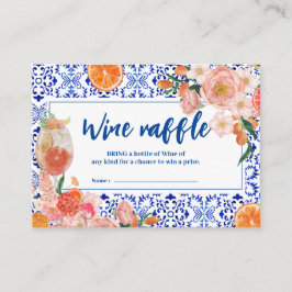 Cartão De Informações Isso é uma espingarda de Chá de panela floral