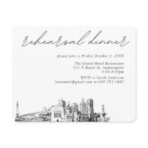 Jantar de Ensaios Elegantes de Casamento em Indian