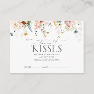 Cartão De Informações Jogo de Chá de panela das Flores do Jardim Elegant