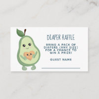 Kawaii Avocado Fralda Raffle