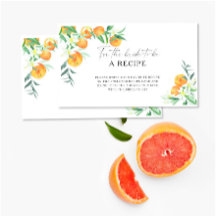 Laranja Cítrica - Receita para a noiva