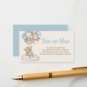 Cartão De Informações Libros para o bebê