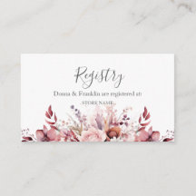 Lista de Presentes de Casamento Rosa Poeira Modern