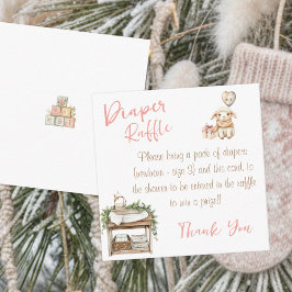 Cartão De Informações Little Bit Of Country Winter Boho Baby Girl Shower