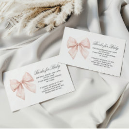 Cartão De Informações Livro Branco Elegante para o Arco para a placa de 