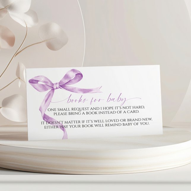 Cartão De Informações Livro de Arcos de lavanda para placa de gabinete p (Criador carregado)