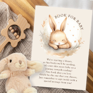 Cartão De Informações Livro de Coelhinhos do Sumber para Bebê