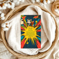 Livro de histórias em quadrinhos Super Herói Bebê 