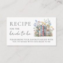 Livro de Receitas para Chá de Noiva