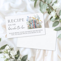 Livro de Receitas para Chá de Noiva
