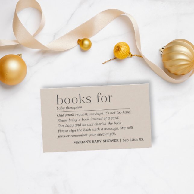 Cartão De Informações Livro neutro de gênero para bebê (Criador carregado)