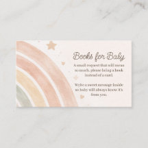 Livros Boho Arco-Íris para Bebê Chuveiro de Bebê M