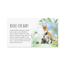 Livros de Animais da Floresta em Aquarela para Beb