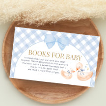 Livros de Banho da Silly Goose de Xadrez Azul para