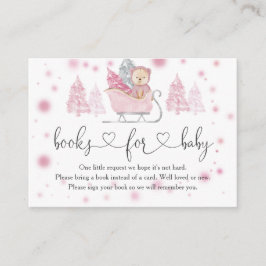 Cartão De Informações Livros De Bebê Para Bebê