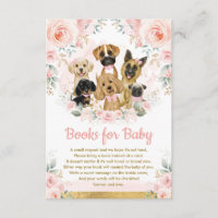 Livros de Cachorro de Cachorro Floral Blush para C