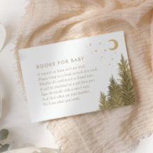 Livros De Chá de fraldas De Madeira Para Pedido De