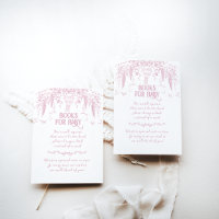 Livros de Chá de fraldas para Enfermeira Floral de