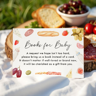 Cartão De Informações Livros de Charcutaria para Bebê da Boards and Bott