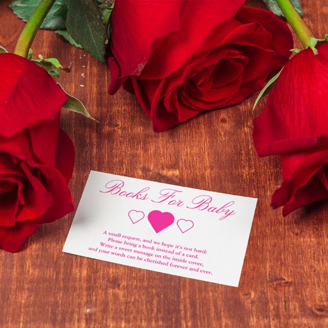 Cartão De Informações Livros de Chuvinha de Amor Para Bebê (Criador carregado)