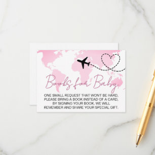 Cartão De Informações Livros de Chuvinha de Bebê Esperam Aventura