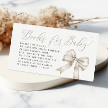 Livros de Coquetes de Arco bege para Solicitação d