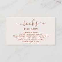 Livros de cor-de-rosa pálida minimalista para cart