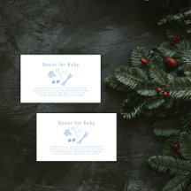 Livros de esqui de inverno azul Après Bébé para ch