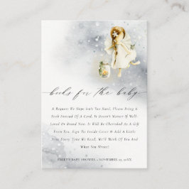 Cartão De Informações Livros De Fada De Cores Aquáticas Magnéticas Para 