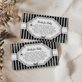 Cartão De Informações Livros de Halloween Outono Gótico Assustador para 