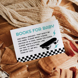 Cartão De Informações Livros de skate para bebê em Conselho