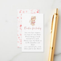 Livros de ursinho de menina doce aquarela para beb