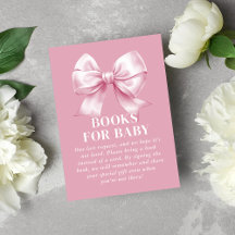 Livros Elegantes para Bebê Menina com Laço Rosa