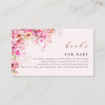 Livros Florais Baby in Bloom para Chá de Bebê