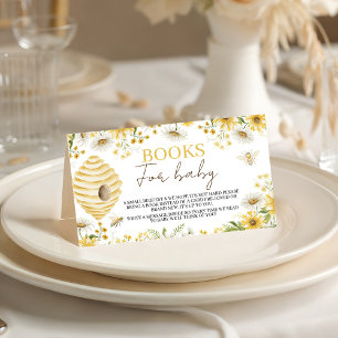 Cartão De Informações Livros Little Honey Bee para Bebê Solicitação