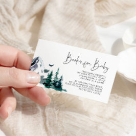 Cartão De Informações Livros para Bebê