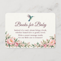 Livros para Bebê Chuvinha de Beija-flor para Chá d