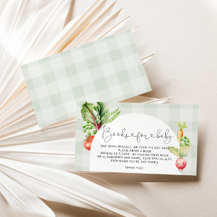 Cartão De Informações Livros para bebês-agricultores de crescimento loca